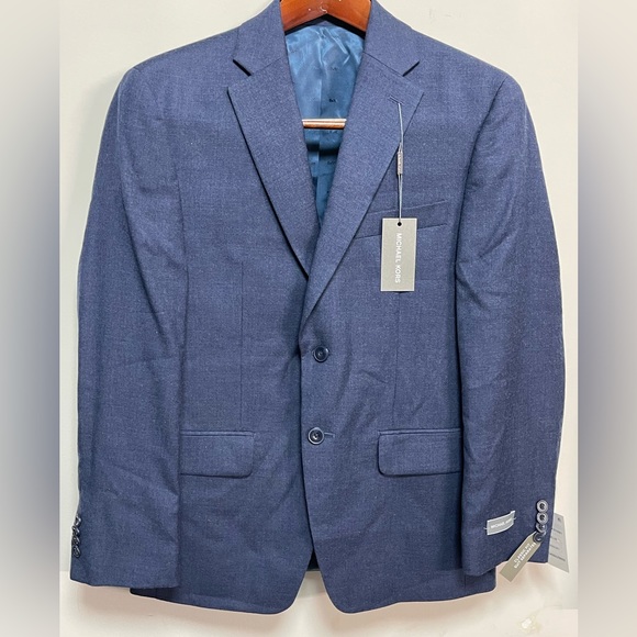 BNWT Michael Kors Kris KSY0001 Mens Sports jacket Blue 36 Short - Picture 4 of 13